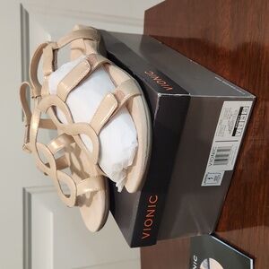 Vionic Rest Jodie Rose Gold Sandals